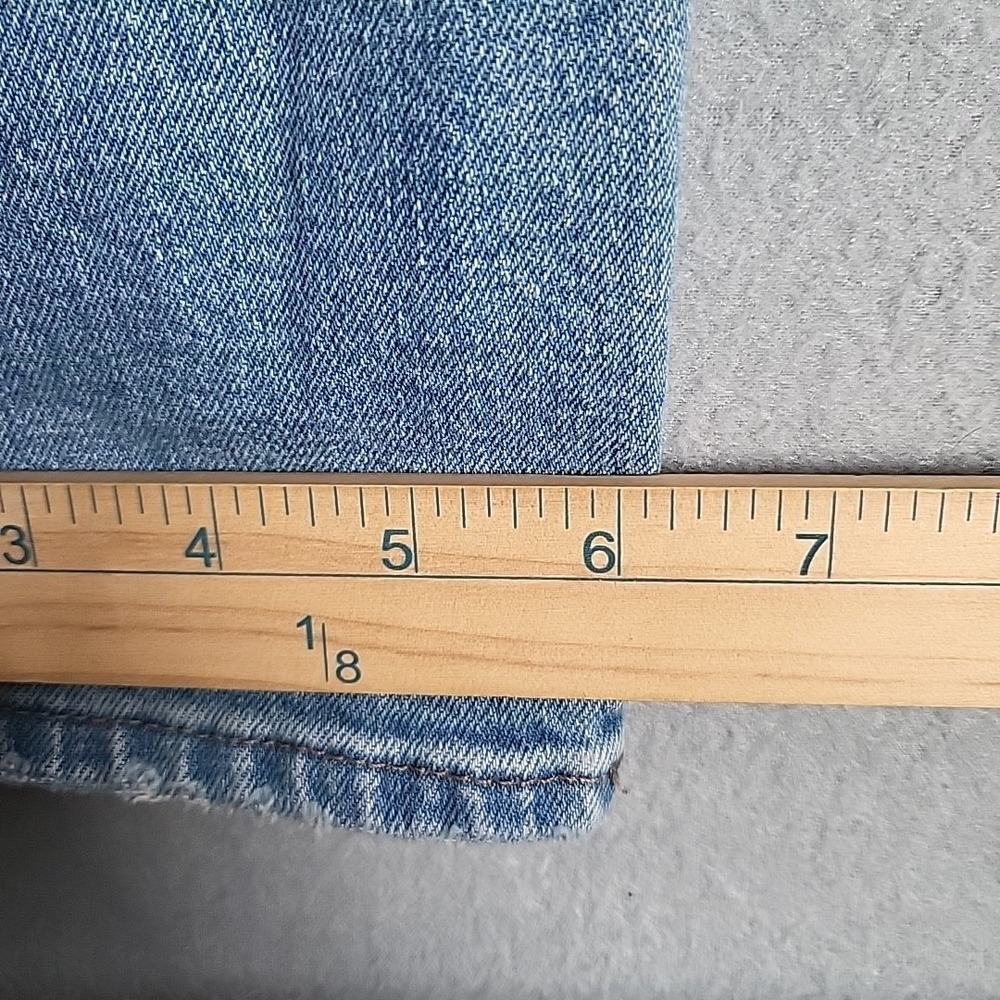Madewell The Perfect Vintage Jeans Women's 26 Blue Denim Distressed Straight Cas - Picture 8 of 15